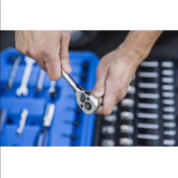 Kobalt 63 pc. Pro 90 ratchet. Mechanics tool set - Picture 3 of 8